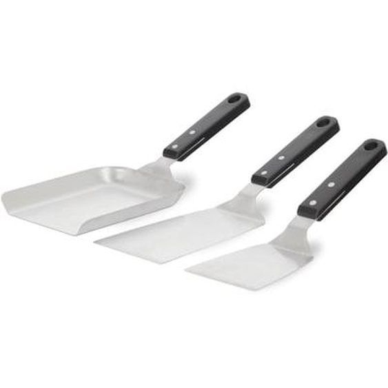 Ustensile plancha Kit 3 spatules inox