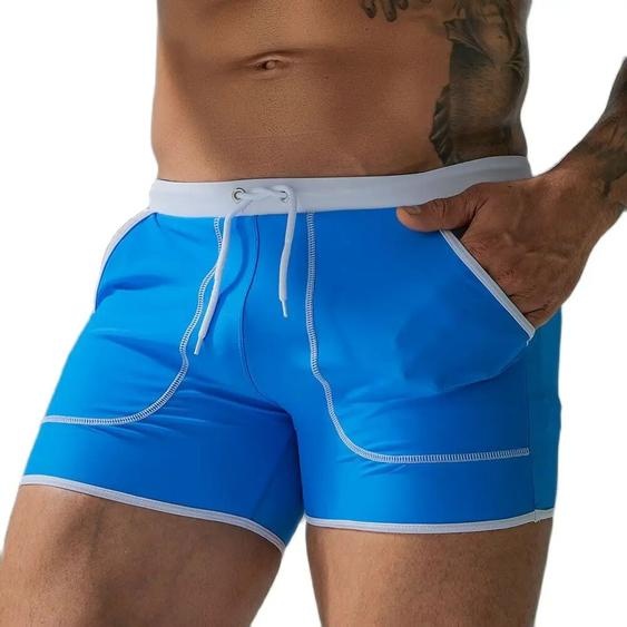 UXH Marque hommes maillots de bain maillots de bain en plein air Sexy été Stretch plage surf natation sport costume Shorts hommes maillot de bain pantalons de natation