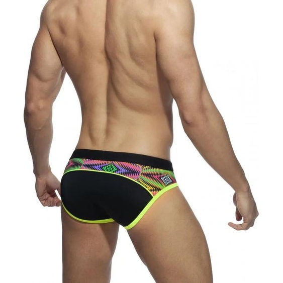 UXH slip de bain homme pantalon de plage surf maillot de bain taille basse Sexy cordon planche de surf maillots de bain Pad push-up natation