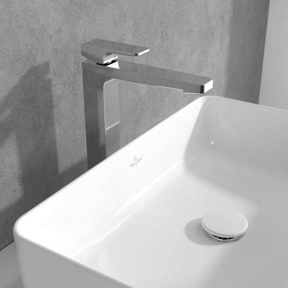 V&B Mitigeur monocommandé pour lavabo ARCHITECTURA SQUARE, avec vidage à poussoir, chromé
