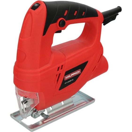Scie sabre 400 watts. Scie sauteuse, profondeur de coupe 55 mm. Bois. Inclinable