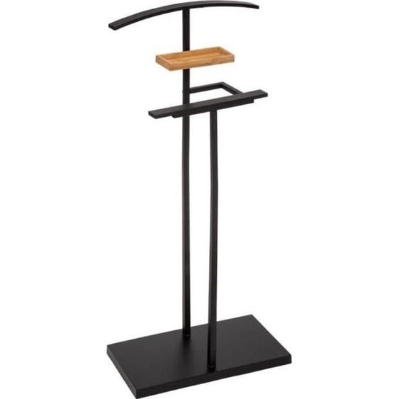 Valet de Chambre - PARIS PRIX - Bambou - 114cm - Noir - Design Contemporain