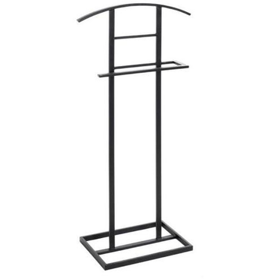 Valet de Chambre en Métal Lanida 101cm Noir