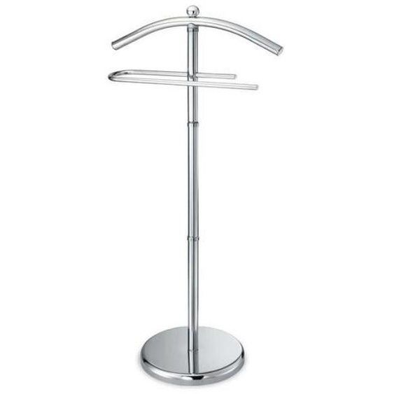Valet de Chambre - PARIS PRIX - Modèle Nuit - 109 cm - Métal - Argent - Design Contemporain