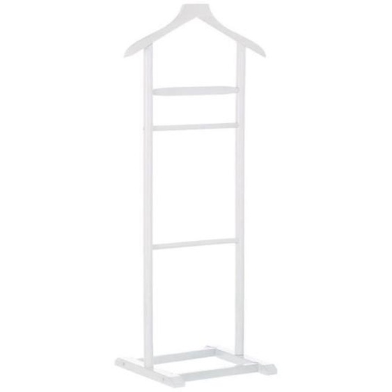 Valet de nuit Classique Blanc - WADIGA - Peuplier et Bouleau - Adulte