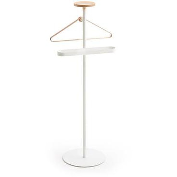 Valet filaire en métal acier et bois