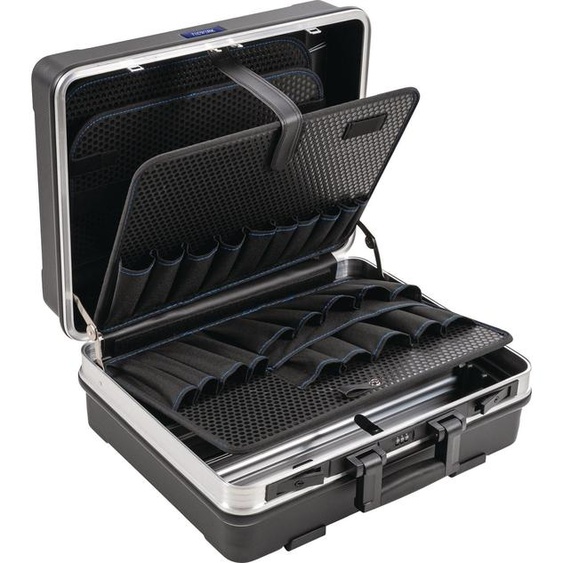 Valise à coque L470xP200xH365mm 34,3 l plastique ABS cadre alu
