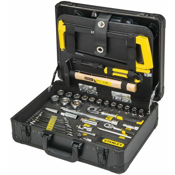 Stanley - Valise de Maintenance STMT98109-1 - 142 Pièces - 4 Volets accessibles - Regroupant lessentiel de loutillage