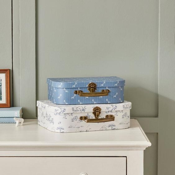 Valisette esprit Jouy Par Lot De 2 Imprimé Cerf Volants