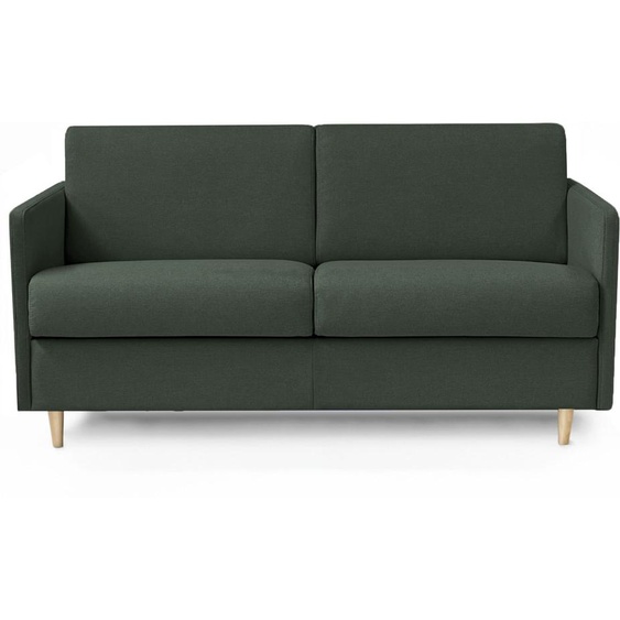 VALLAURIS - Canapé convertible 2 places - Tweed, Kaki