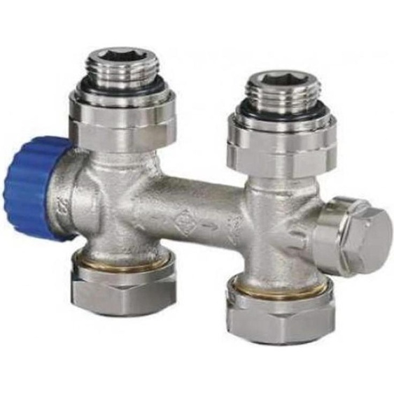 Vanne thermostatique IMI Heimeier pour radiateur de salle de bains, système monotube, DG1/2 pouce, 1 pièce.