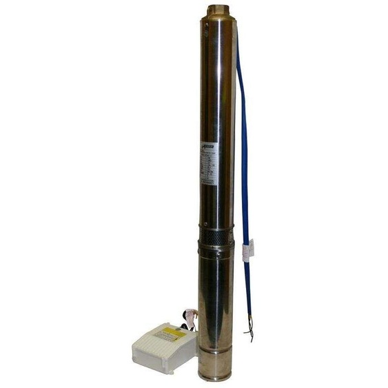Varan Motors - 4STM3-13 Pompe à eau immergée pour puits profond ou forage, 4m³/h - 112m, 1.1KW