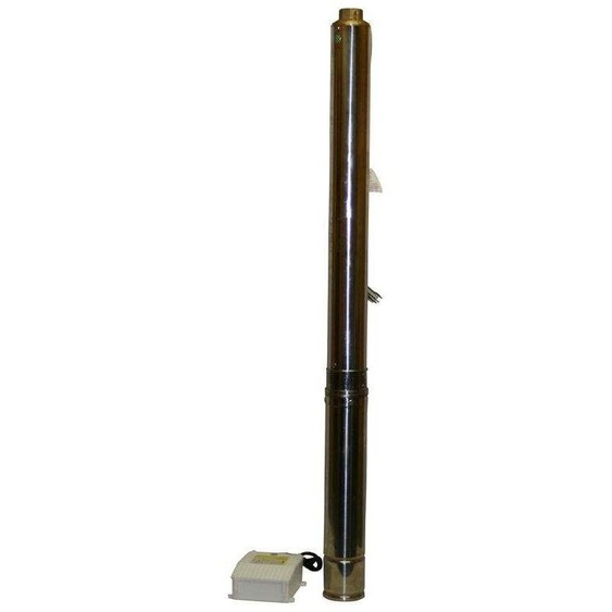 Varan Motors - 4STM4-24 Pompe à eau immergée pour puits profond ou forage, 4m³/h - 173m, 2.2KW