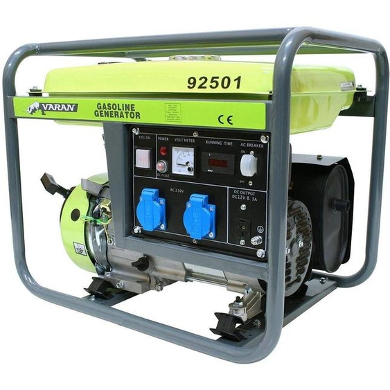 Varan Motors - 92501 Groupe électrogène essence 2800W 2 x 230V 1 x 12VDC