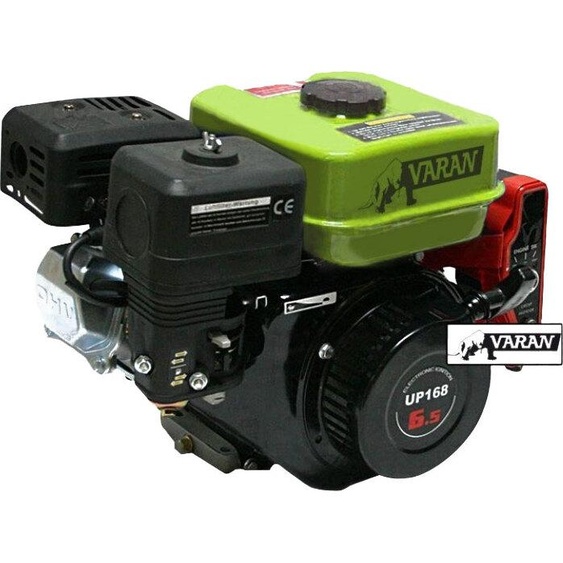 Varan Motors - 92581 MOTEUR À ESSENCE 4 TEMPS 4,8KW 6,5PS 196CC E-STARTER MOTEUR DE CHARTE