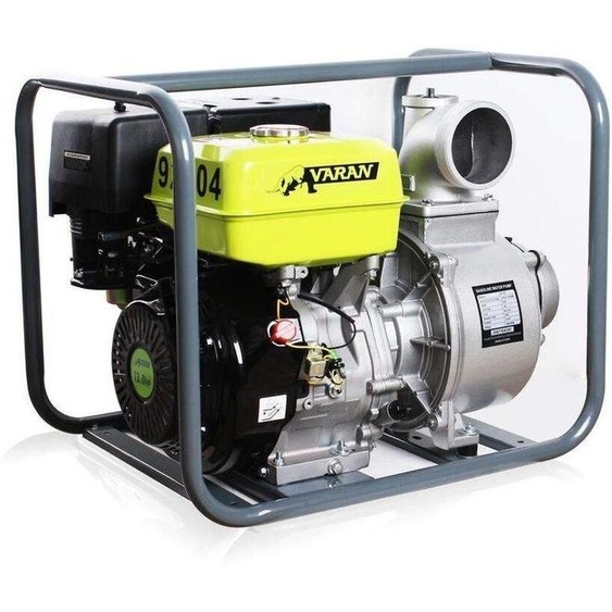Varan Motors - 92704 Pompe à eau thermique Motopompe essence 4 90m³/h 13CV