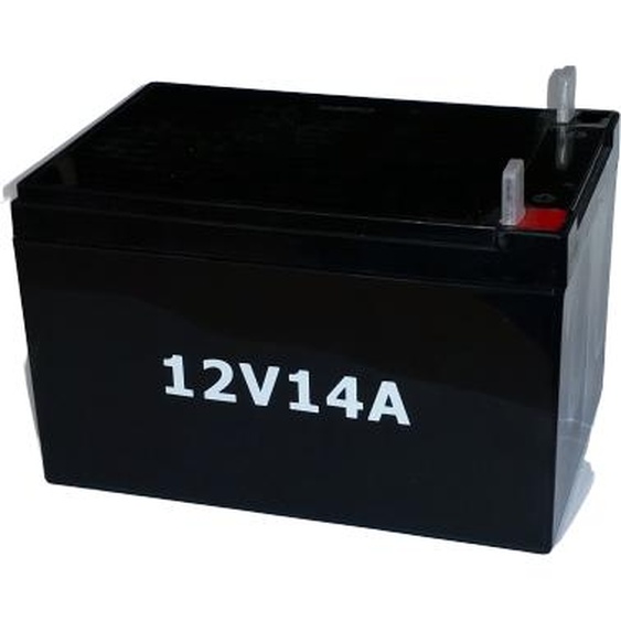 Varan Motors - BAT-12V-14A Batterie accumulateur délectricité 12V, 14Ah 15x9.7x9.5cm