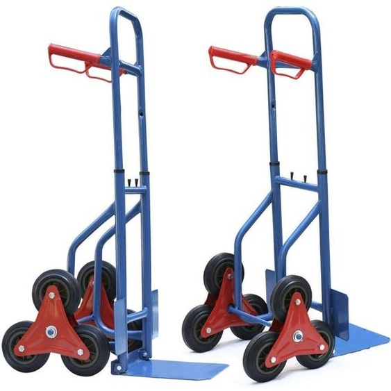 Varan Motors - HT1826 Chariot de transport - Diable pour escalier 6 roues charge jusquà 200Kg