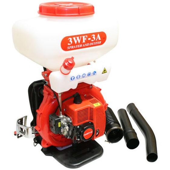 Varan Motors - KGT-3WF-3A Atomiseur pulverisateur thermique 20L 2,9CV pour liquide, graines, poudres