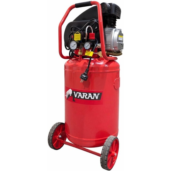 Varan Motors - LFL40 Compresseur dair vertical 40 litres 2CV 1500W 2800rpm 150 l/min 8 bars