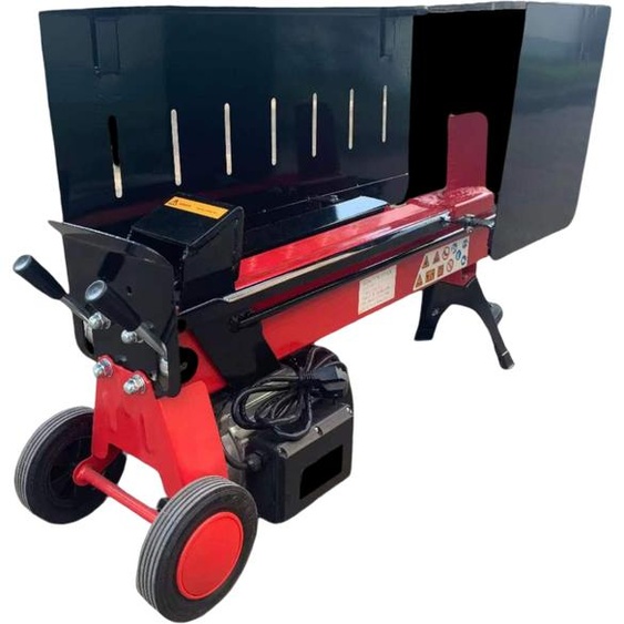 Varan Motors - NEELS-04 Fendeuse Fendeur de bûches électrique 2900W 230V, Pression 7 T, Buche jusquà 52cm avec cage protectrice