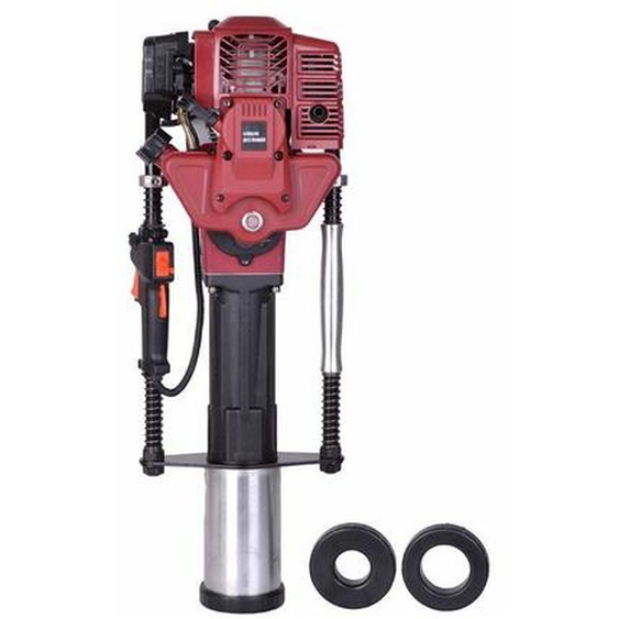 Varan Motors - NEGPD-03 Enfonce-pieux thermique moteur essence 52CC, Pilon à poteau