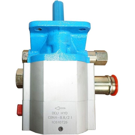 Varan Motors - NEHGP-01 Pompe hydraulique double étage Pompe à engrenages CNBA-8.8/2.1 11GPM 3000PSI