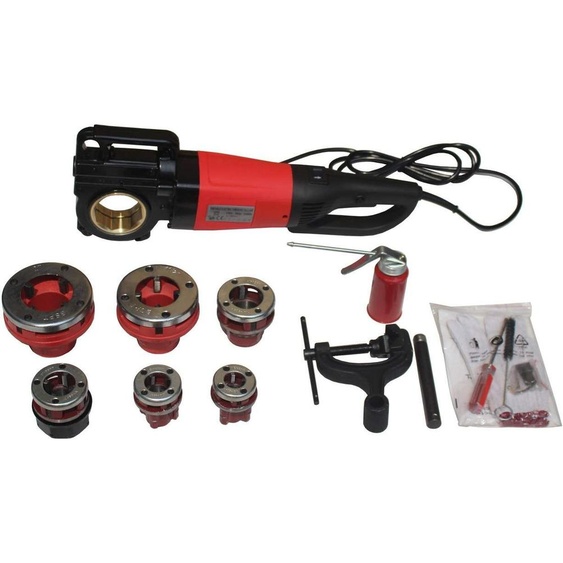 Varan Motors - NEPTR-02 Fileteuse, filiere électrique 2000W pour tuyaux de 1/2, 3/4, 1, 1-1/4, 1-1/2, 2