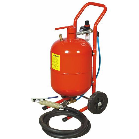 Varan Motors - NESB-01-1 Sableuse mobile 19 litres 4-9 bar avec Accessoires