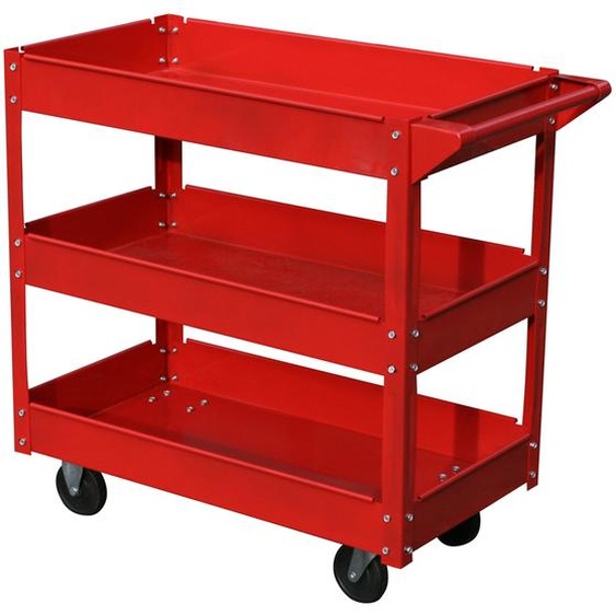 Varan Motors - TC135 Chariot datelier, chariot à roulettes 3 étages, 100kg