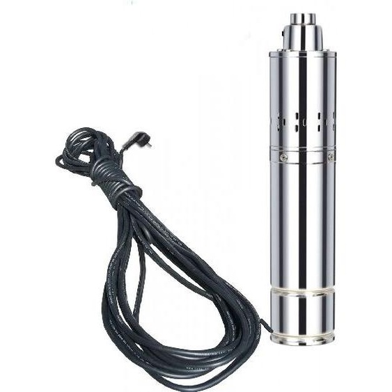 Varan Motors - TSSM4-80-18 Pompe à eau immergée pour puits profond ou forage 80m 1.8Kw, 2.5CV, 4m³/h + 15 mètres de câble