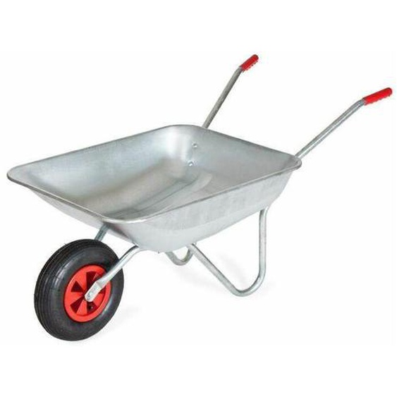 WB4024A Brouette galvanisée de 80 litres, 120kg max - Varan Motors