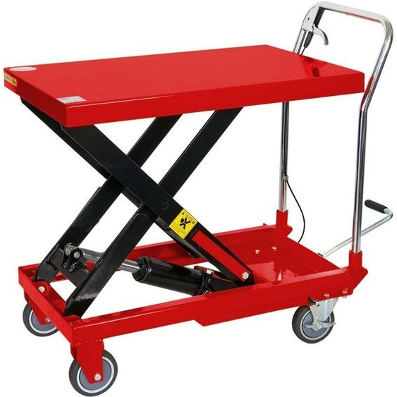 Varan Motors - XRD18150 Table élévatrice hydraulique 150kg jusquà 70cm de haut avec plateau 71x45cm