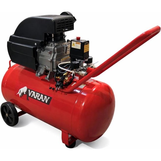Varan Motors - ZBM50 Compresseur dair 50 litres 2CV 1500W 2800rpm 192 l/min 8 bars