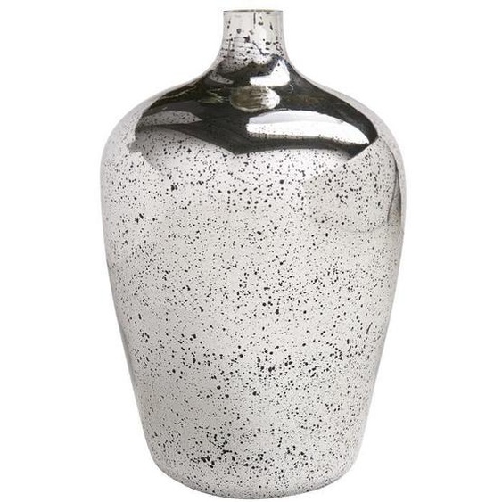 Vase à fleurs argenté KACHORI