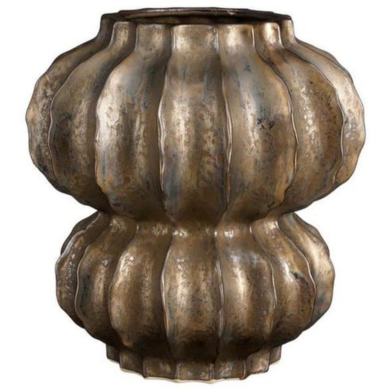 Vase Altea - MICA DECORATIONS - 33x33x35 cm - Céramique - Bronze