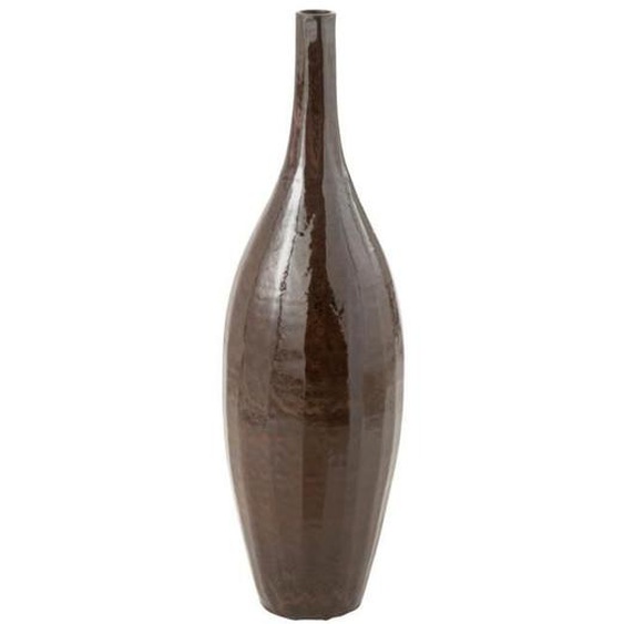 Vase Bouteille en Terre Cuite Terra 93cm Marron