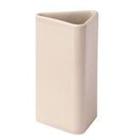 Vase Canvas - gris béton - S