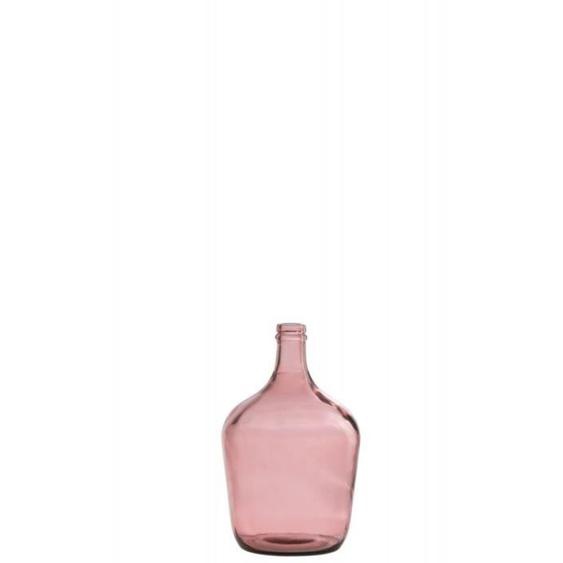 Vase dame jeanne rose 30 cm Rose