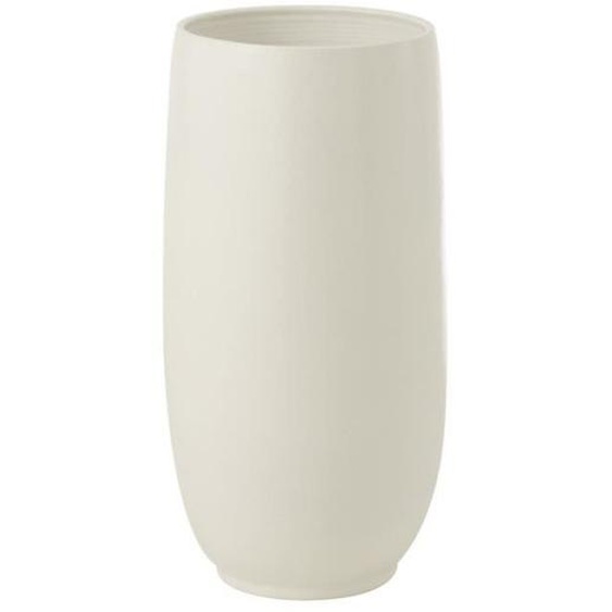 Vase Déco - J-LINE - Ying - 71cm - Céramique - Blanc - Moderne