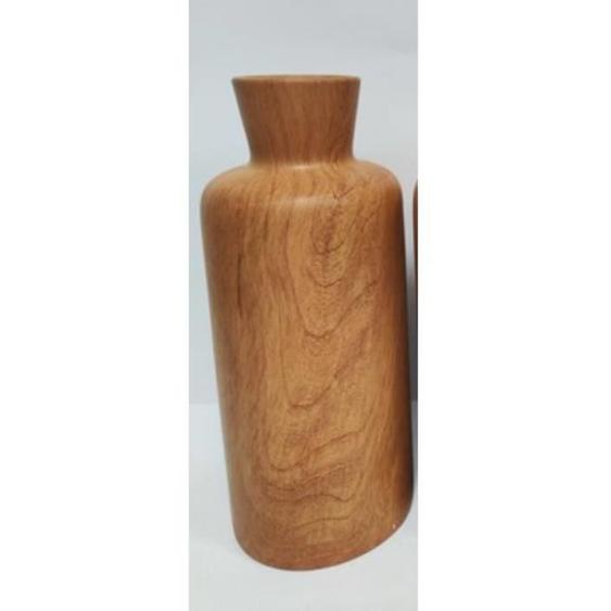 Vase décoratif - ATMOSPHERA - CRMQ SAO MARRN - Hauteur 30 cm - Couleur Marron - Style Contemporain