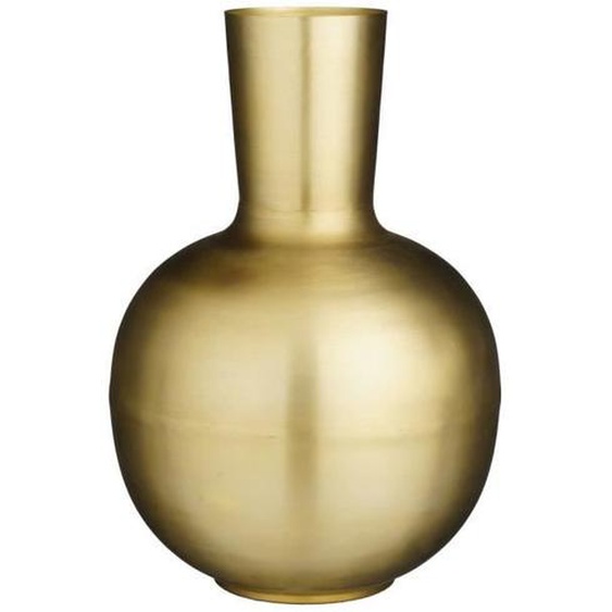 Vase décoratif Dara - MICA DECORATIONS - 38x38x57 cm - Fer - Or