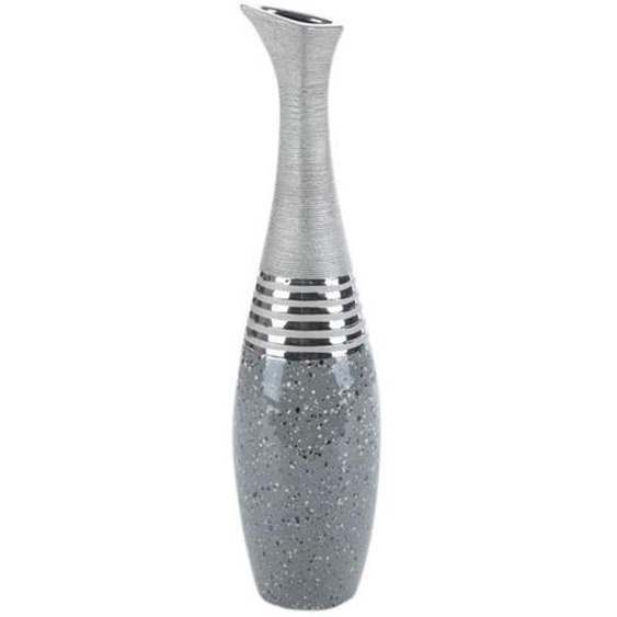 VASE DÉCORATIF NELI (16) (FI) 15X60 CM ARGENT