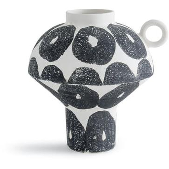 Vase en céramique mate tachetée, Breto