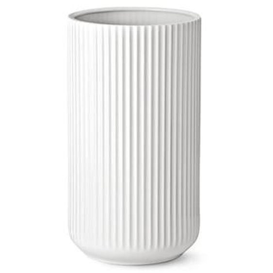 Vase en porcelaine Lyngby - 20 cm - blanc