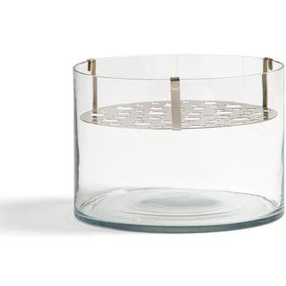 Vase en verre et métal, Planta