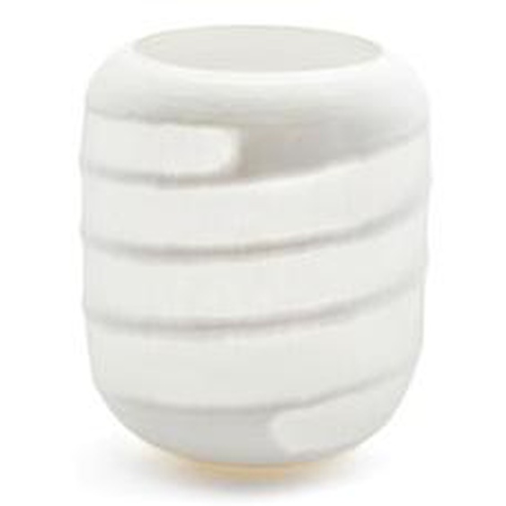 Vase en verre givré opaque, Topina