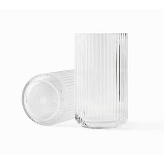 Vase en verre Lyngby - clair - 20 cm