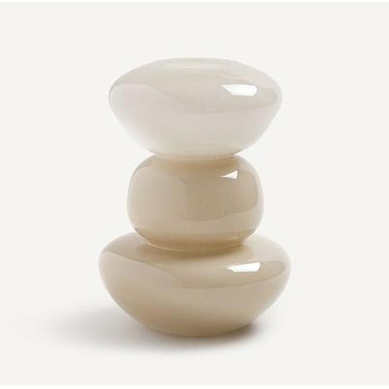 Vase en verre soufflé à la bouche H25,2 cm, Fysa