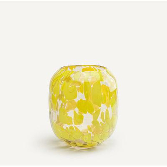 Vase en verre soufflé à la bouche H32 cm, Seventi